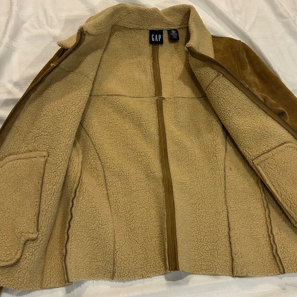 GAP suede jacket women’s size XL - Picture 3 of 6